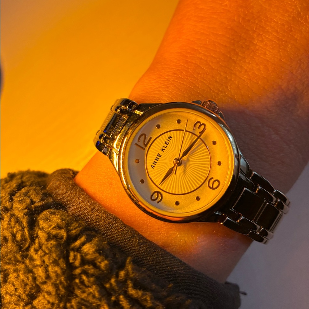 Anne Klein Two-Tone Wristwatch